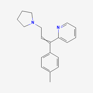 1-(4-Methylphenyl)-1-(2-pyridyl)-3-pyrrolidino prop-1-ene