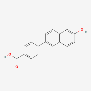 4-(6-Hydroxynaphthalen-2-YL)benzoic acid