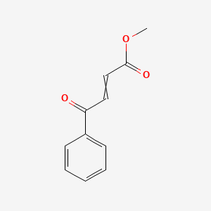molecular formula C11H10O3 B8761293 Methyl 3-benzoylacrylate 