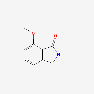molecular formula C10H11NO2 B8761410 7-Methoxy-2-methylisoindolin-1-one 