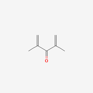 molecular formula C7H10O B8761456 2,4-Dimethylpenta-1,4-dien-3-one CAS No. 27132-81-6