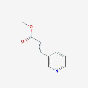 molecular formula C9H9NO2 B8761567 Methyl 3-(3-pyridyl)-2-propenoate 