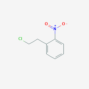 molecular formula C8H8ClNO2 B8761588 1-(2-Chloroethyl)-2-nitrobenzene CAS No. 28917-41-1