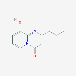 molecular formula C11H12N2O2 B8761607 9-Hydroxy-2-propyl-4H-pyrido[1,2-a]pyrimidine-4-one 