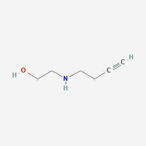 molecular formula C6H11NO B8761656 N-(2-Hydroxyethyl)-N-propargylmethylamine 