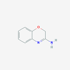 molecular formula C8H8N2O B8761711 2H-1,4-Benzoxazin-3-amine CAS No. 14598-30-2