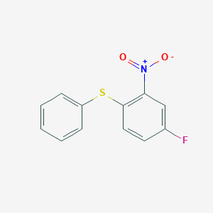 (4-Fluoro-2-nitrophenyl)(phenyl)sulfane