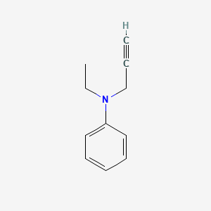 B8761835 Benzenamine, N-ethyl-N-2-propynyl- CAS No. 18158-72-0