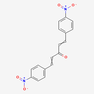 molecular formula C17H12N2O5 B8761930 p-Nitrostyryl ketone 