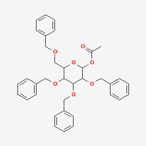 1-O-Acetyl-2,3,4,6-tetra-O-benzyl-beta-D-galactopyranose