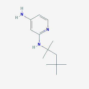 N2-(2,4,4-trimethylpentan-2-yl)pyridine-2,4-diamine