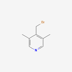 molecular formula C8H10BrN B8762178 4-(Bromomethyl)-3,5-dimethylpyridine 