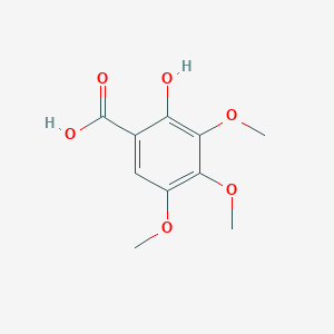 B8762201 2-Hydroxy-3,4,5-trimethoxybenzoic acid CAS No. 39068-84-3