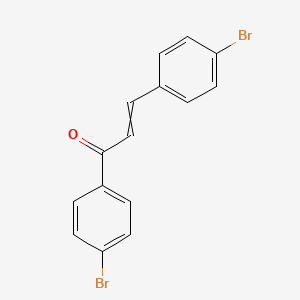 molecular formula C15H10Br2O B8762340 4,4'-Dibromobenzalacetophenone 