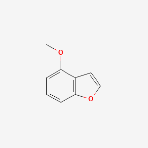 molecular formula C9H8O2 B8762342 4-Methoxybenzofuran CAS No. 18014-96-5