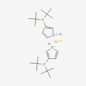Ferrocene, 1,1'-bis[bis(1,1-dimethylethyl)phosphino]-