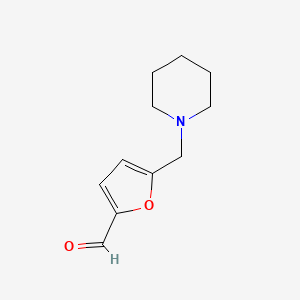 5-(Piperidin-1-ylmethyl)furan-2-carbaldehyde