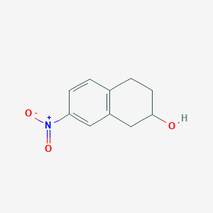 7-Nitro-1,2,3,4-tetrahydronaphthalen-2-ol