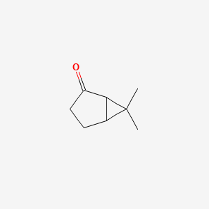 molecular formula C8H12O B8762534 6,6-Dimethylbicyclo[3.1.0]hexan-2-one CAS No. 1846-48-6