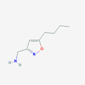 (5-Butylisoxazol-3-yl)methanamine