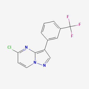 5-Chloro-3-(3-(trifluoromethyl)phenyl)pyrazolo[1,5-a]pyrimidine