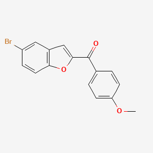 5-Bromo-2-(4-methoxybenzoyl)benzofuran