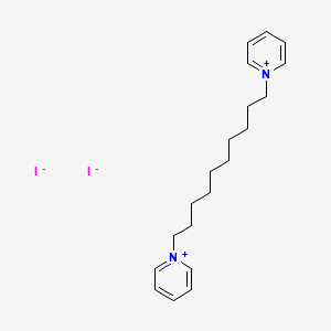 molecular formula C20H30I2N2 B8762640 1,1'-Decamethylenedipyridinium diiodide CAS No. 32113-15-8