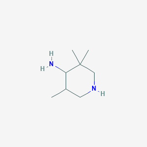 3,3,5-trimethylpiperidin-4-amine