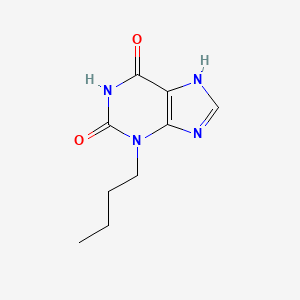 molecular formula C9H12N4O2 B8762722 3-Butylxanthine CAS No. 41078-03-9