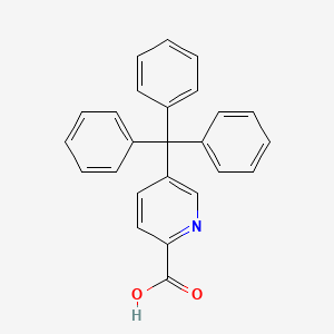molecular formula C25H19NO2 B8762726 Picotrin CAS No. 64063-57-6