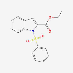 Ethyl 1-(phenylsulfonyl)-1H-indole-2-carboxylate