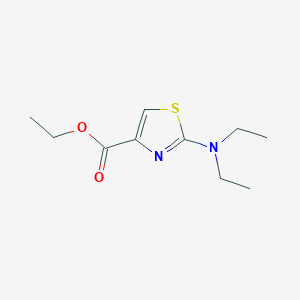 B8762821 Ethyl 2-(diethylamino)-1,3-thiazole-4-carboxylate CAS No. 126534-22-3