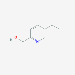 molecular formula C9H13NO B8762844 (5-Ethyl-2-pyridyl)ethanol 