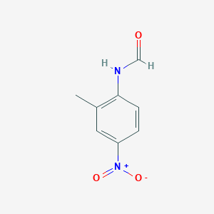 molecular formula C8H8N2O3 B8762857 2-Methyl-4-nitrophenylformamide 