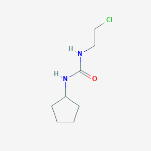 molecular formula C8H15ClN2O B8762893 1-(2-Chloroethyl)-3-cyclopentylurea CAS No. 13908-08-2