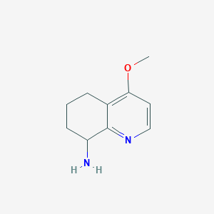 4-Methoxy-5,6,7,8-tetrahydroquinolin-8-amine