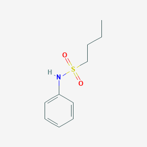 molecular formula C10H15NO2S B8762983 N-phenylbutane-1-sulfonamide 