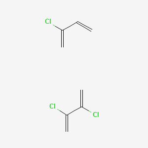 molecular formula C8H9Cl3 B8763035 2-Chlorobuta-1,3-diene;2,3-dichlorobuta-1,3-diene CAS No. 25067-95-2