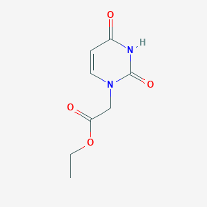 molecular formula C8H10N2O4 B8763053 1-(Ethoxycarbonylmethyl)uracil CAS No. 4113-98-8