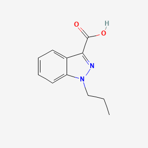 1-Propyl-1h-indazole-3-carboxylic acid