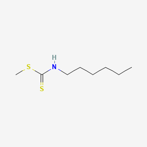 Methyl hexyldithiocarbamate