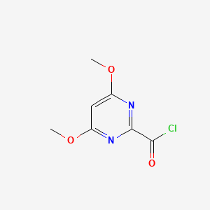4,6-Dimethoxypyrimidine-2-carbonyl chloride