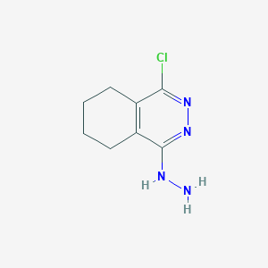 1-Chloro-4-hydrazinyl-5,6,7,8-tetrahydrophthalazine