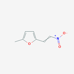 molecular formula C7H7NO3 B8763383 2-Methyl-5-(2-nitrovinyl)furan 