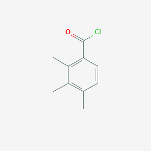 molecular formula C10H11ClO B8763561 2,3,4-Trimethylbenzoyl chloride CAS No. 90918-98-2