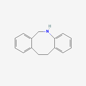 molecular formula C15H15N B8763773 5,6,11,12-Tetrahydrodibenzo[b,f]azocine 