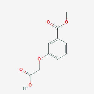 molecular formula C10H10O5 B8763863 [3-(Methoxycarbonyl)phenoxy]acetic acid 