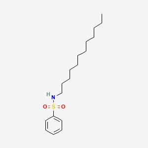 molecular formula C18H31NO2S B8763920 N-dodecylbenzenesulfonamide 