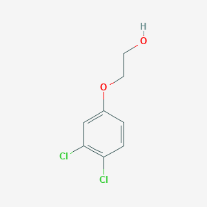 molecular formula C8H8Cl2O2 B8764002 2-(3,4-Dichlorophenoxy)ethanol CAS No. 64673-07-0