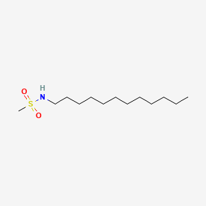 molecular formula C13H29NO2S B8764007 N-dodecylmethanesulfonamide CAS No. 79253-28-4